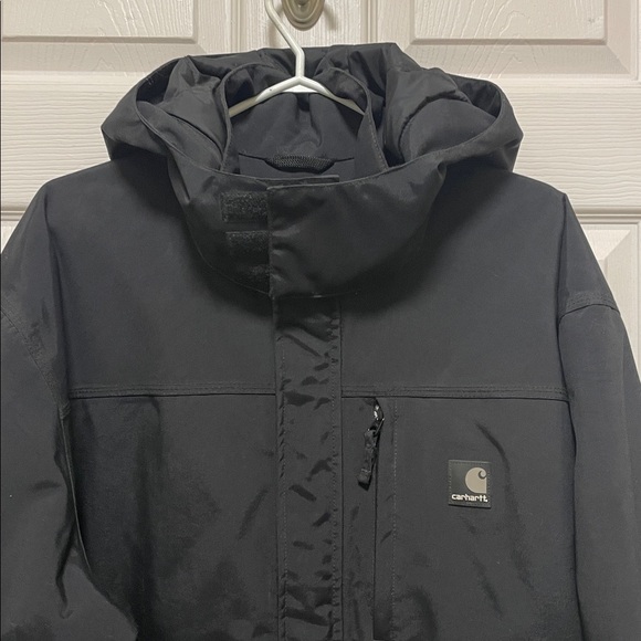 Carhartt | Black | Shoreline Jacket | Waterproof | Breathable | Hood | Size L - Picture 3 of 16
